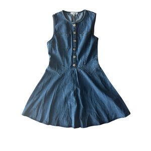 New Heartloom Darla Blue Denim Women’s  Dress Size Small